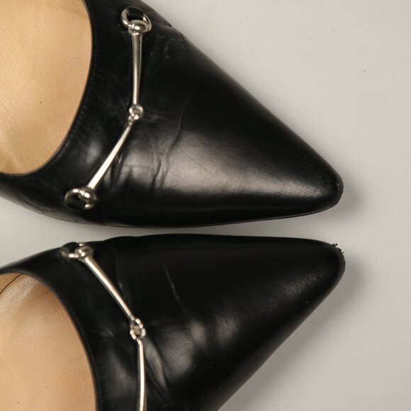 GUCCI Black Slingbacks - Picture 5 of 7